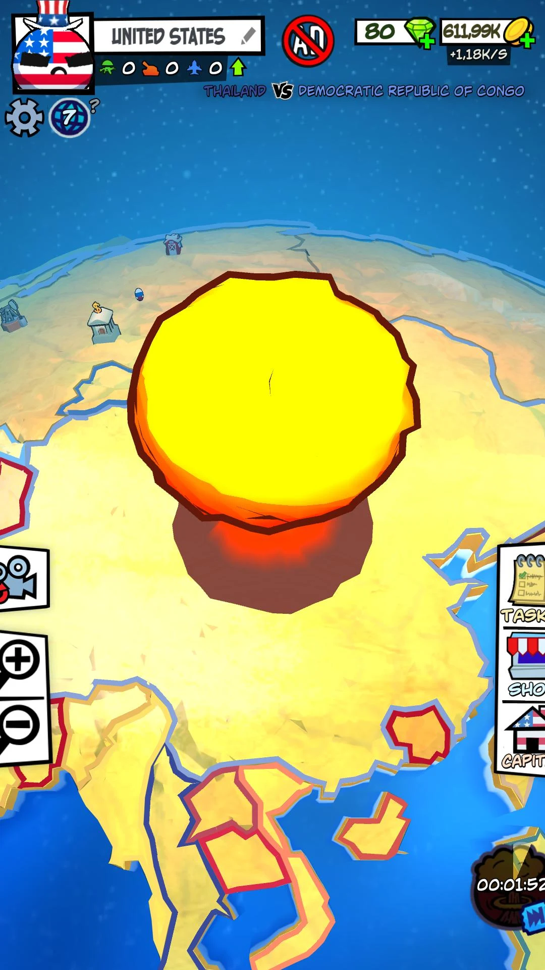 Country Balls: World Battle screenshot